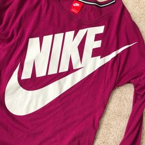 Nike long sleeve shirt workout